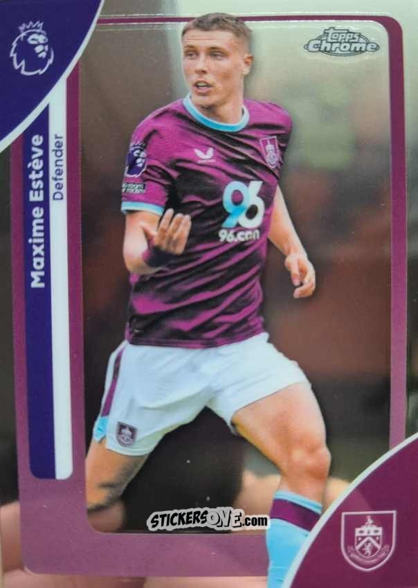 Sticker Maxime Estève - Chrome Premier League 2025-2026 n. 51 - Topps