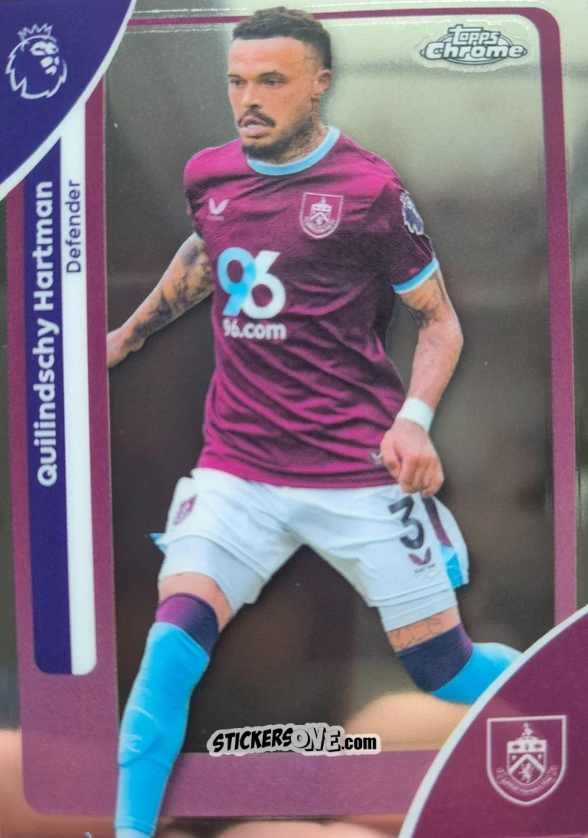 Cromo Quilindschy Hartman - Chrome Premier League 2025-2026 n. 59 - Topps