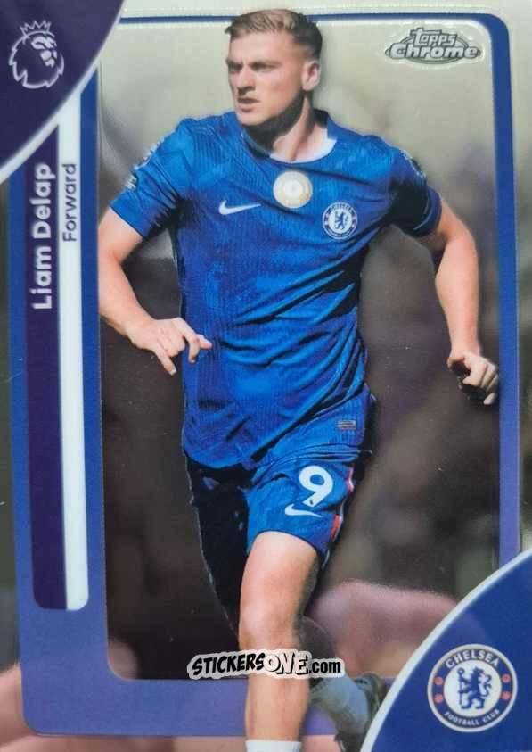 Cromo Liam Delap - Chrome Premier League 2025-2026 n. 62 - Topps