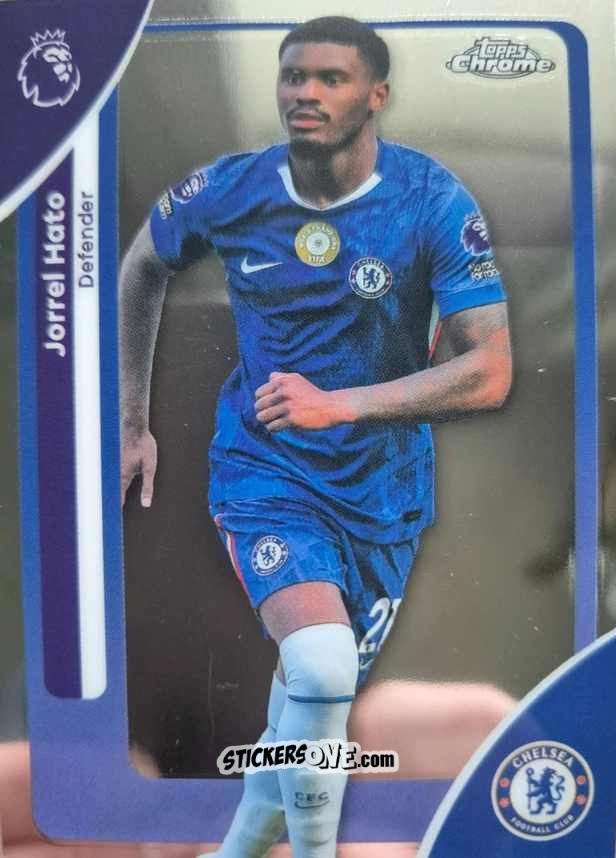 Figurina Jorrel Hato - Chrome Premier League 2025-2026 n. 65 - Topps