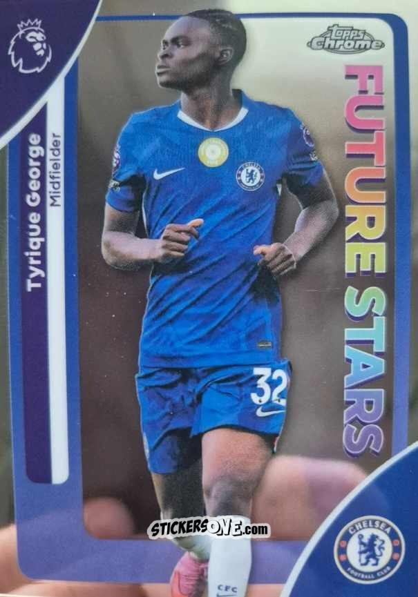 Figurina Tyrique George - Chrome Premier League 2025-2026 n. 70 - Topps
