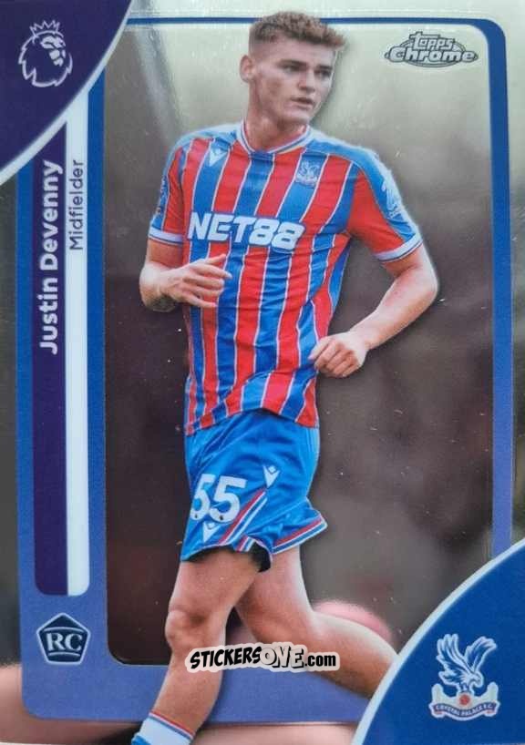 Cromo Justin Devenny - Chrome Premier League 2025-2026 n. 71 - Topps