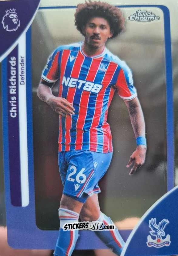 Cromo Chris Richards - Chrome Premier League 2025-2026 n. 76 - Topps