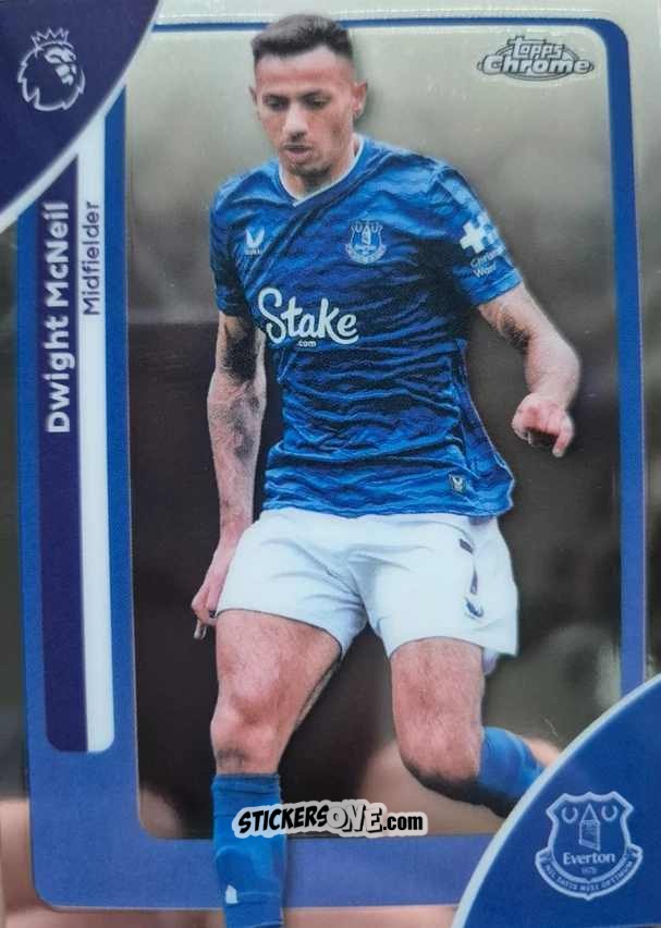 Cromo Dwight McNeil - Chrome Premier League 2025-2026 n. 83 - Topps