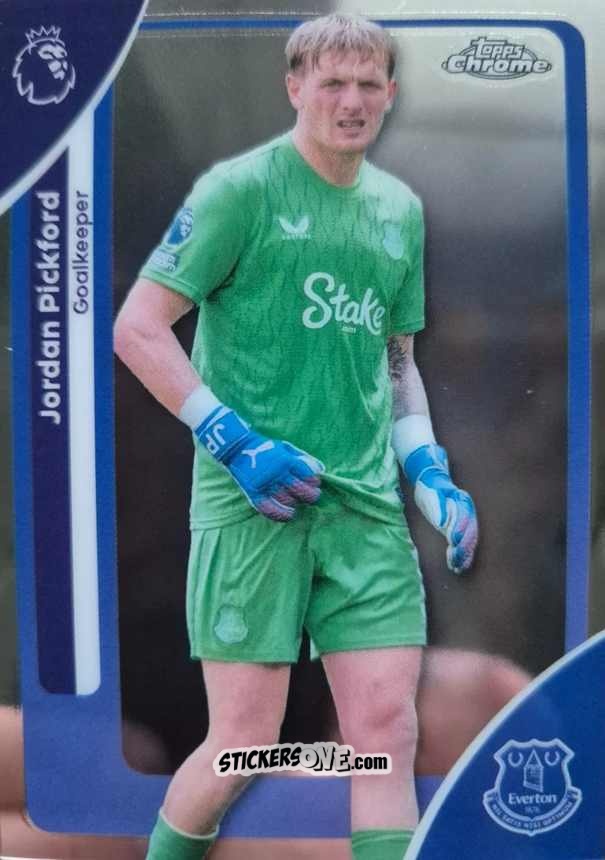 Cromo Jordan Pickford - Chrome Premier League 2025-2026 n. 84 - Topps
