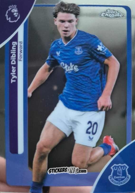 Cromo Tyler Dibling - Chrome Premier League 2025-2026 n. 88 - Topps