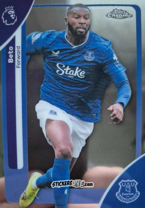 Sticker Beto - Chrome Premier League 2025-2026 n. 90 - Topps