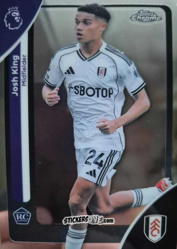 Sticker Josh King - Chrome Premier League 2025-2026 n. 91 - Topps