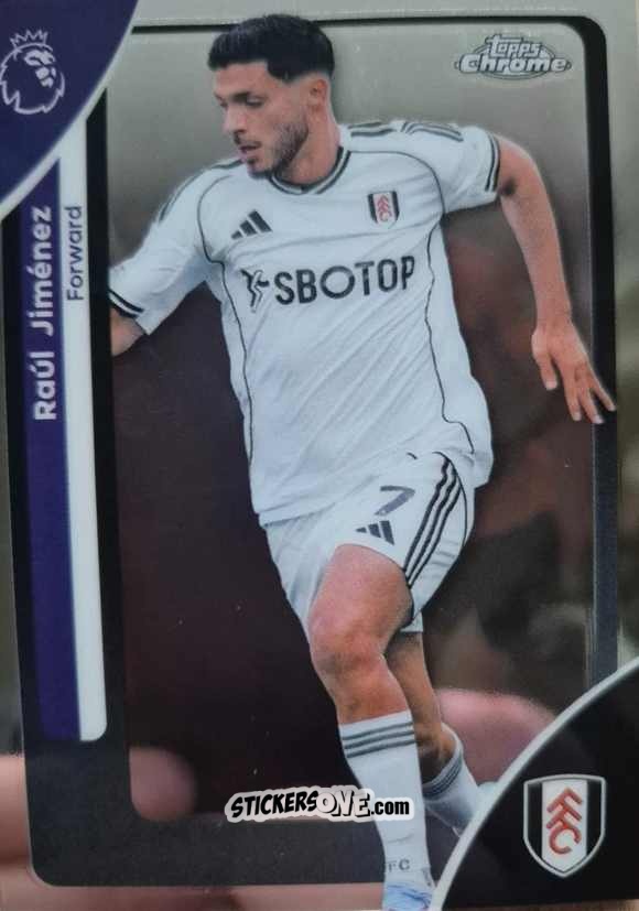 Cromo Raúl Jiménez - Chrome Premier League 2025-2026 n. 93 - Topps