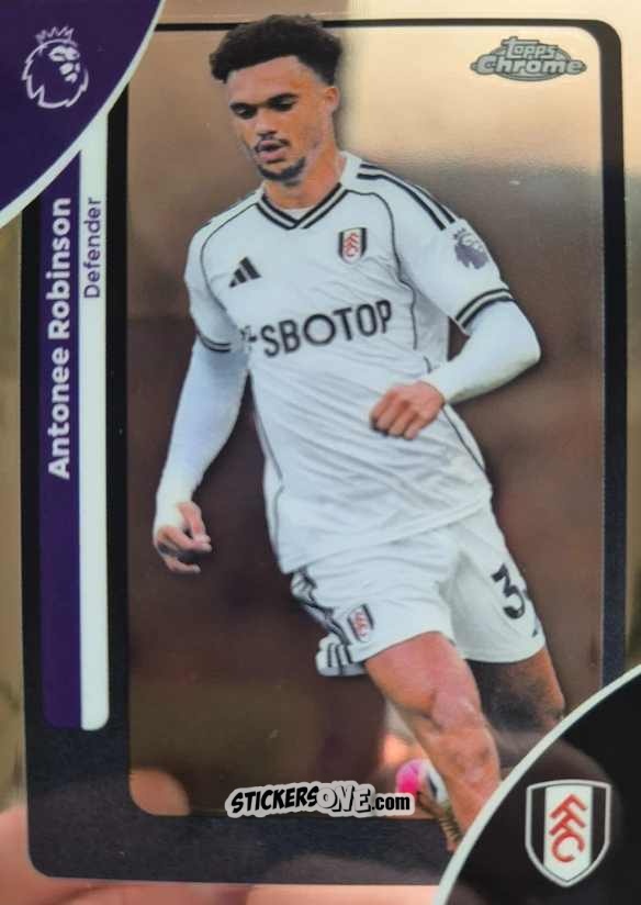 Cromo Antonee Robinson - Chrome Premier League 2025-2026 n. 100 - Topps
