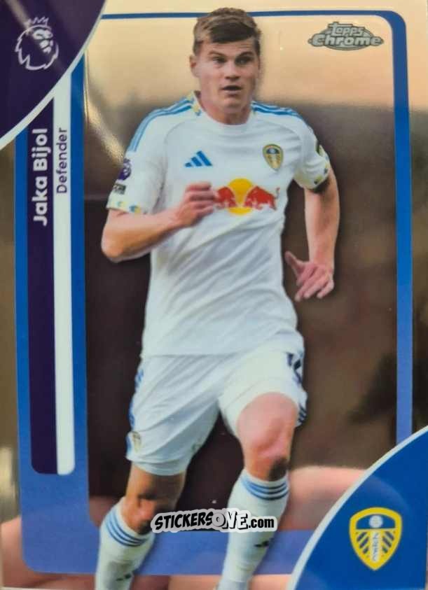 Cromo Jaka Bijol - Chrome Premier League 2025-2026 n. 102 - Topps