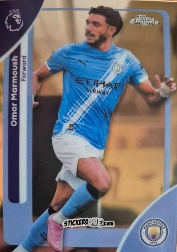 Cromo Omar Marmoush - Chrome Premier League 2025-2026 n. 121 - Topps