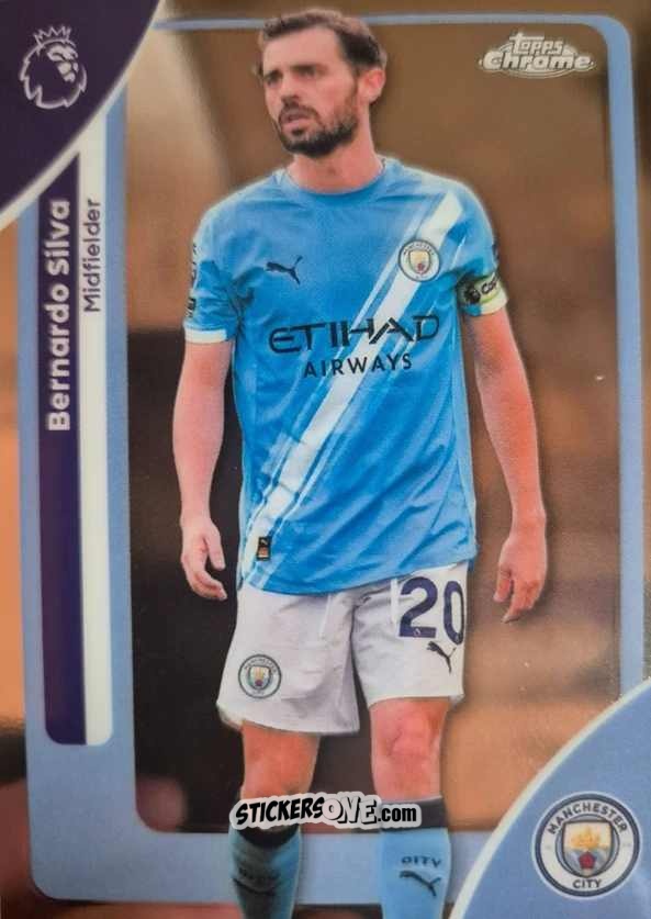 Cromo Bernardo Silva - Chrome Premier League 2025-2026 n. 123 - Topps