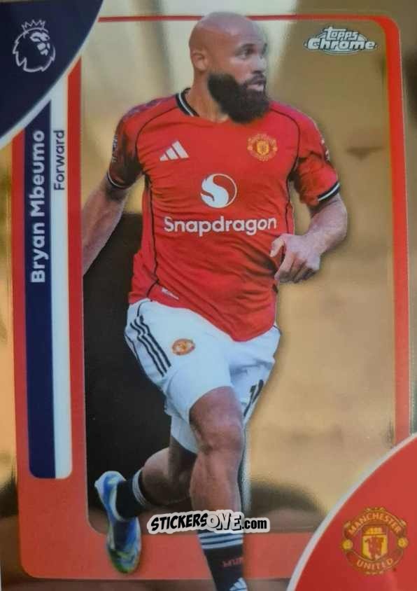 Cromo Bryan Mbeumo - Chrome Premier League 2025-2026 n. 131 - Topps