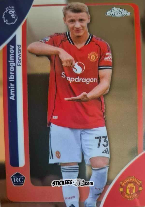 Figurina Amir Ibragimov - Chrome Premier League 2025-2026 n. 132 - Topps