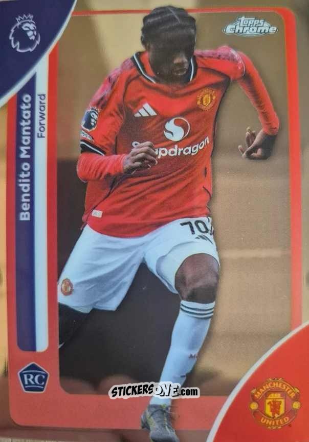 Figurina Bendito Mantato - Chrome Premier League 2025-2026 n. 139 - Topps