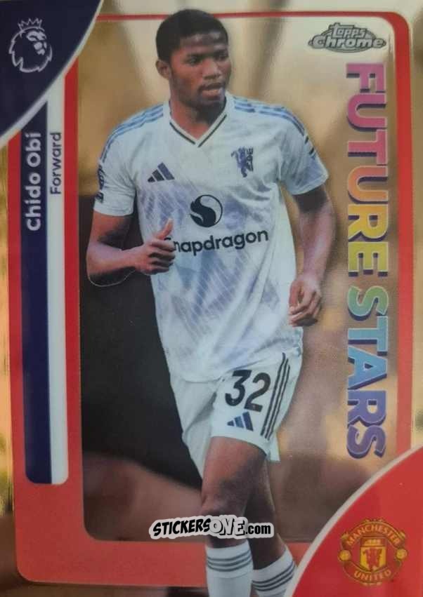 Figurina Chido Obi - Chrome Premier League 2025-2026 n. 140 - Topps