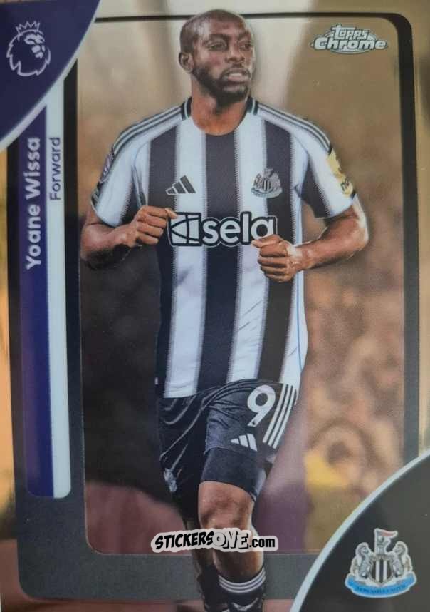 Figurina Yoane Wissa - Chrome Premier League 2025-2026 n. 141 - Topps
