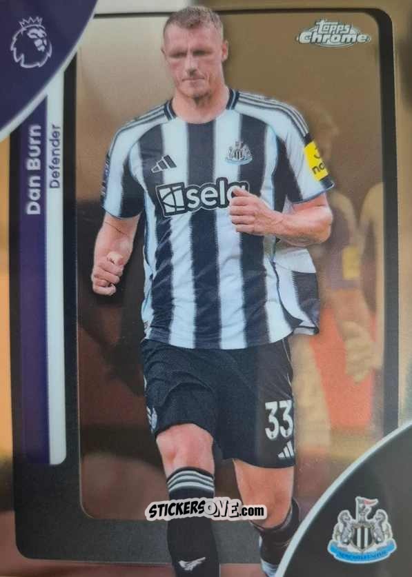 Cromo Dan Burn - Chrome Premier League 2025-2026 n. 142 - Topps