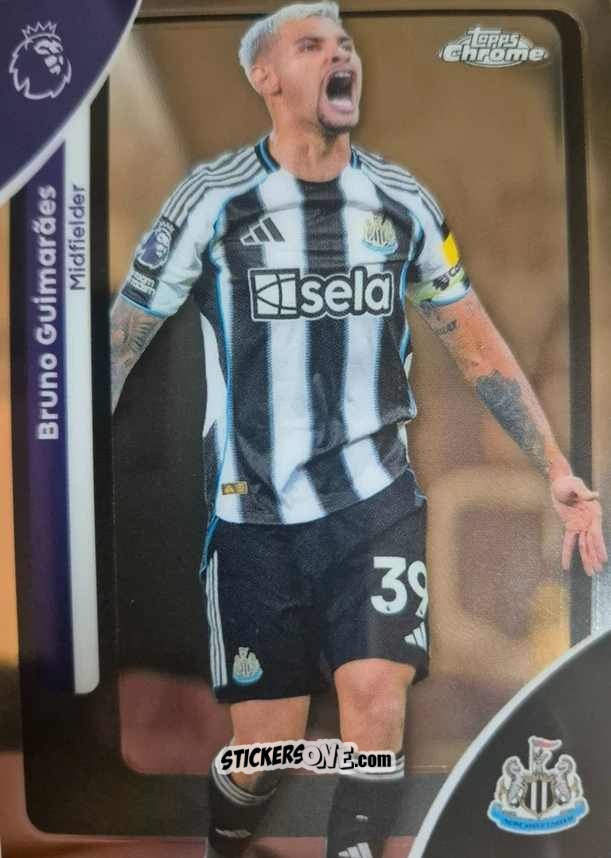 Cromo Bruno Guimarães - Chrome Premier League 2025-2026 n. 143 - Topps