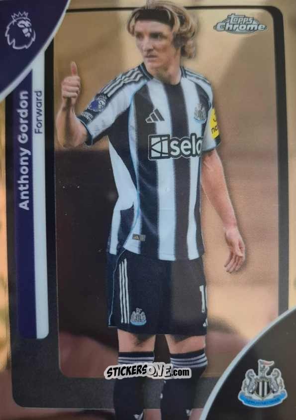 Cromo Anthony Gordon - Chrome Premier League 2025-2026 n. 144 - Topps