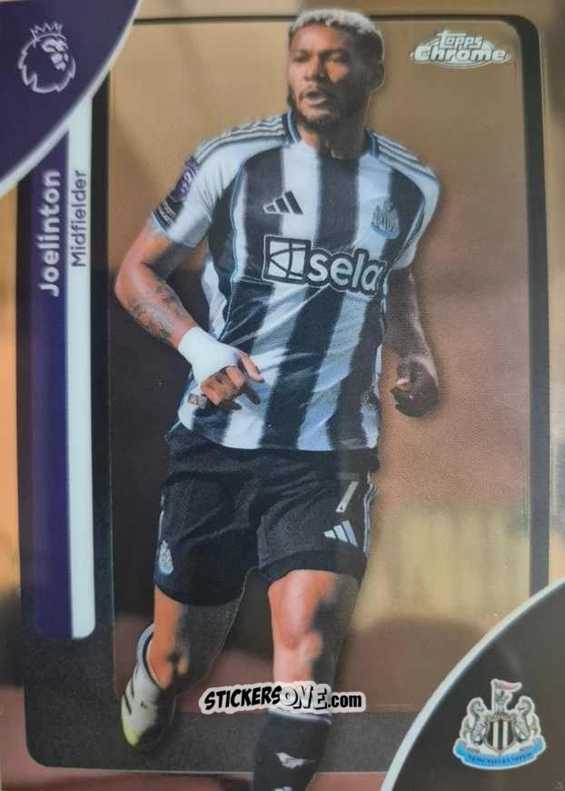 Sticker Joelinton - Chrome Premier League 2025-2026 n. 146 - Topps