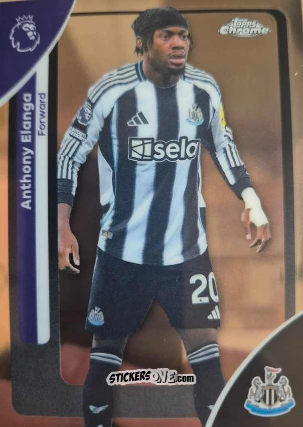 Cromo Anthony Elanga - Chrome Premier League 2025-2026 n. 149 - Topps