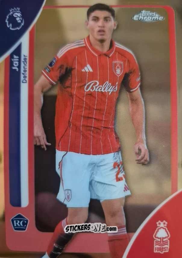 Cromo Jair - Chrome Premier League 2025-2026 n. 159 - Topps