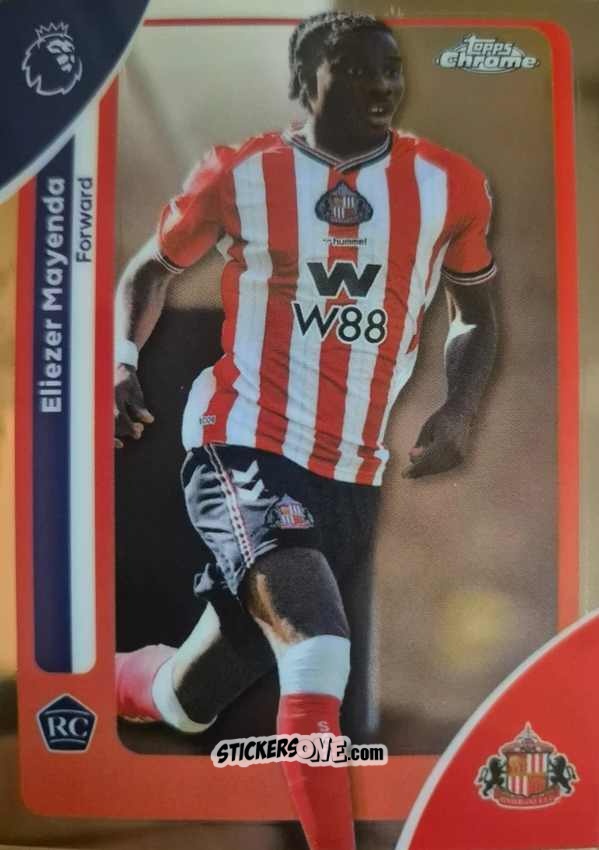 Cromo Eliezer Mayenda - Chrome Premier League 2025-2026 n. 162 - Topps