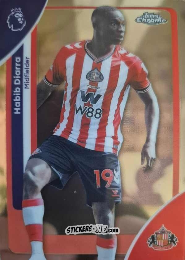 Sticker Habib Diarra - Chrome Premier League 2025-2026 n. 164 - Topps
