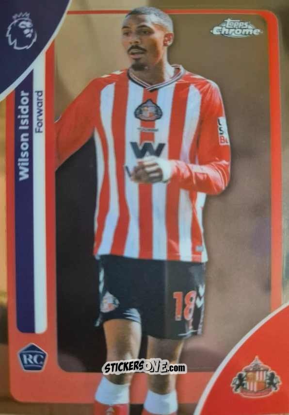 Sticker Wilson Isidor - Chrome Premier League 2025-2026 n. 166 - Topps