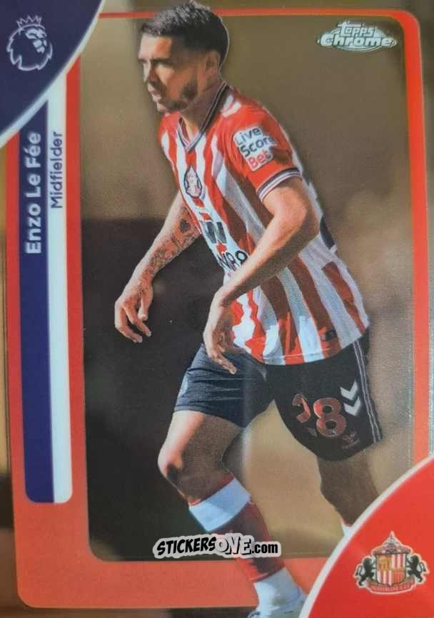 Figurina Enzo Le Fée - Chrome Premier League 2025-2026 n. 167 - Topps