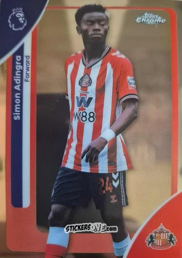 Cromo Simon Adingra - Chrome Premier League 2025-2026 n. 168 - Topps