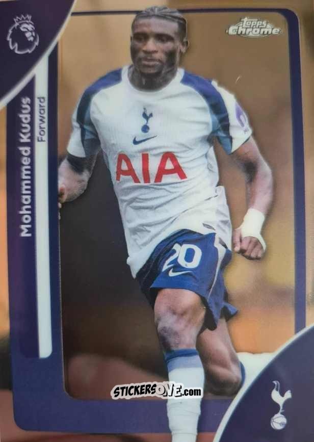 Cromo Mohammed Kudus - Chrome Premier League 2025-2026 n. 176 - Topps