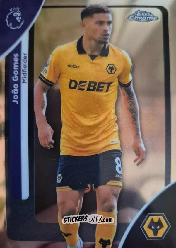 Figurina João Gomes - Chrome Premier League 2025-2026 n. 194 - Topps