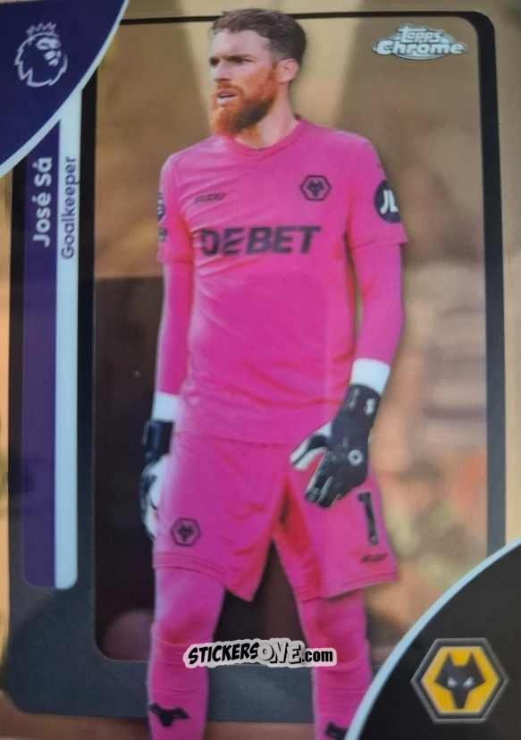 Figurina José Sá - Chrome Premier League 2025-2026 n. 199 - Topps