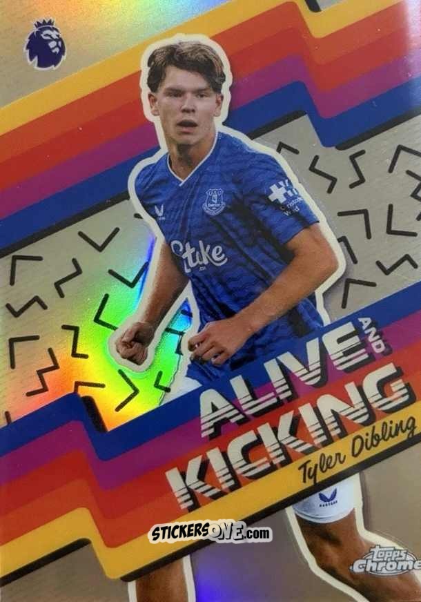 Figurina Tyler Dibling - Chrome Premier League 2025-2026 n. AK-6 - Topps