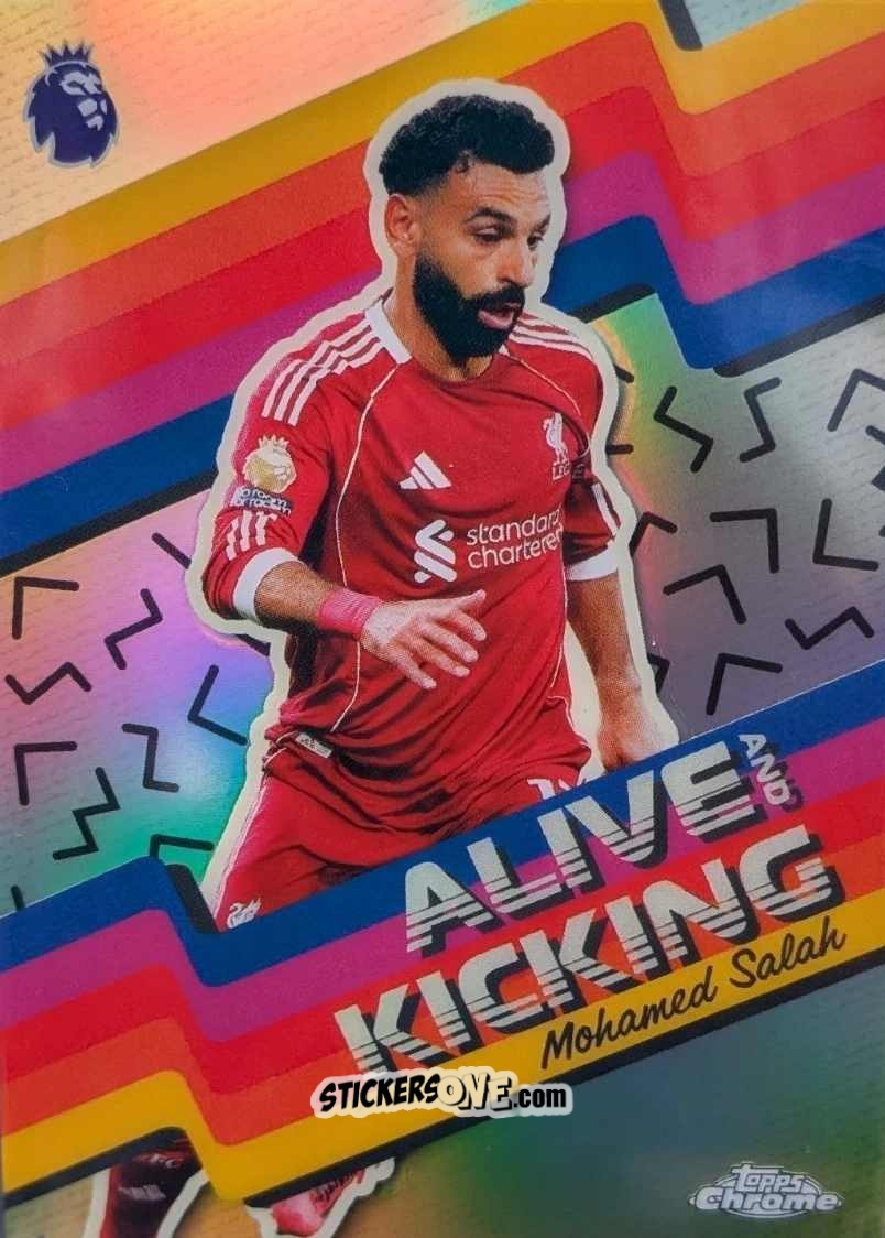 Sticker Mohamed Salah - Chrome Premier League 2025-2026 n. AK-12 - Topps