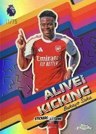 Sticker Bukayo Saka - Chrome Premier League 2025-2026 n. AK-16 - Topps
