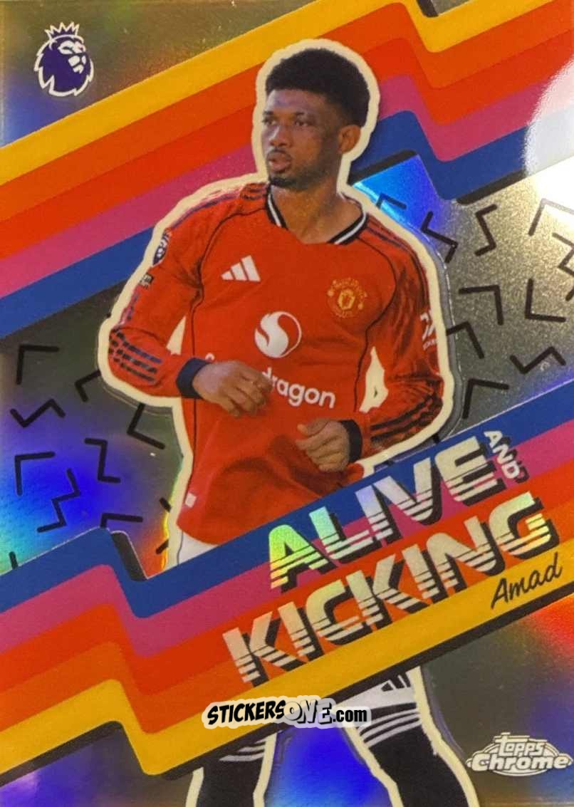 Sticker Ola Aina - Chrome Premier League 2025-2026 n. AK-18 - Topps
