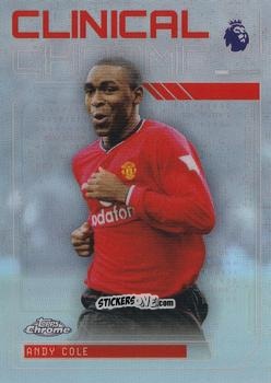 Sticker Andy Cole - Chrome Premier League 2025-2026 n. CC-3 - Topps