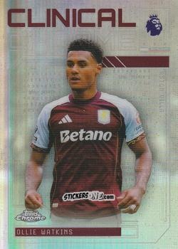 Figurina Ollie Watkins - Chrome Premier League 2025-2026 n. CC-18 - Topps