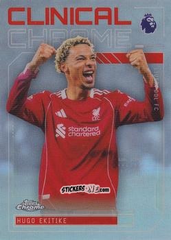 Sticker Hugo Ekitike - Chrome Premier League 2025-2026 n. CC-27 - Topps