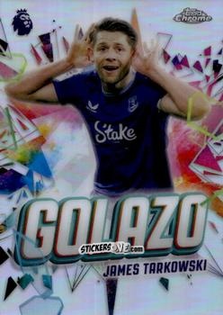 Sticker James Tarkowski - Chrome Premier League 2025-2026 n. GZ-3 - Topps