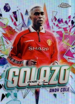 Sticker Andy Cole - Chrome Premier League 2025-2026 n. GZ-19 - Topps