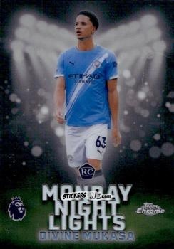 Figurina Divine Mukasa - Chrome Premier League 2025-2026 n. MNL-8 - Topps