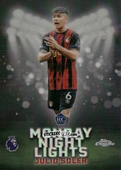 Cromo Julio Soler - Chrome Premier League 2025-2026 n. MNL-17 - Topps