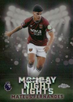 Cromo Mateus Fernandes - Chrome Premier League 2025-2026 n. MNL-28 - Topps