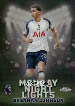 Cromo Brennan Johnson - Chrome Premier League 2025-2026 n. MNL-34 - Topps