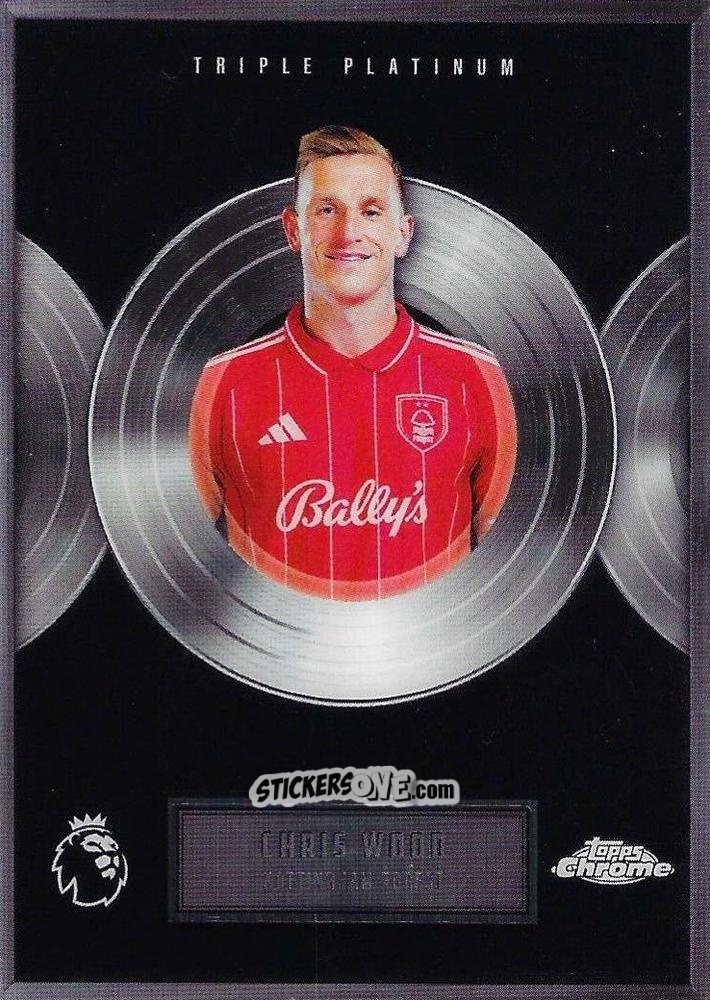 Cromo Chris Wood - Chrome Premier League 2025-2026 n. TP-15 - Topps